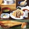 肉厚 縞ホッケわら炙り焼き定食