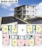 「新築2LDKアパート＠佐賀市材木２丁目 【佐賀の不動産・TOMカンパニー】」