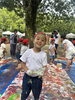 ボディペイント🎨☆「年長 (5歳児)  夕涼み会☀️🍉🌻🏊」