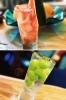 季節で変わる自家製の果実酒　写真はスイカ・シャインマスカット　「Fleur」