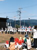 「10/8　芝生広場で橘幼稚園の子たちのマーチング披露がありました🥁✨️」
