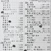 メニュー表