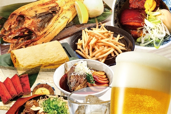 「天ぷら海鮮と釜飯 縁福」豊富な種類の天ぷらと釜飯。居酒屋メニューも色々！