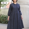 久留米絣ワンピース◇宮崎市若草通り 着心地の良い服【駿河屋】 | 駿河屋のニュース | まいぷれ[宮崎]