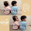 「双子ちゃんの「We are Twins」家族Tシャツをお手伝いしました！」