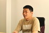 ❺グラフィックホールディングスpresents倭奏の代表：下畑浩二氏（編集部撮影。許可を得て掲載）「YOSAKOIソーラン大賞、25年ぶりに札幌市中央区のチーム「グラフィックホールディングスpresents 倭奏」が受賞！」