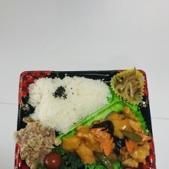 甘酢魚弁当