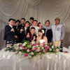 「友人の結婚式♪いつまでもお幸せに！＼(^o^)／」
