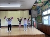 ポンポン持って踊ります！「お遊戯会に向けて練習に取り組んでいます！！！」