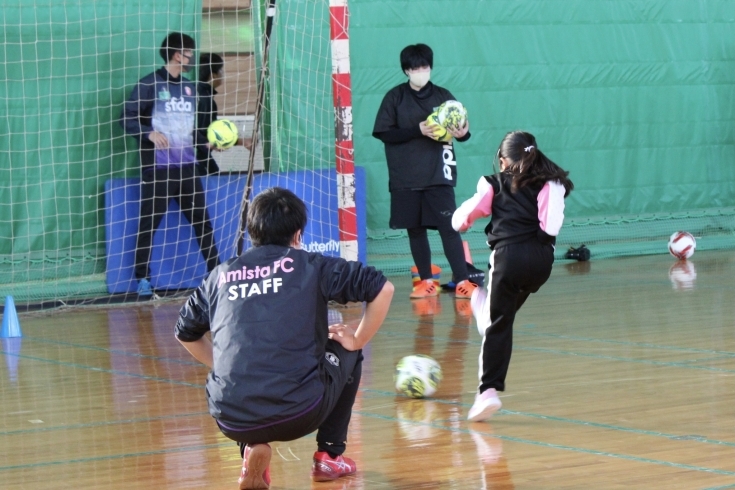 「アミスタFC」未経験者も経験者もどんどんサッカーに夢中になれる女子チーム