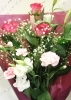 花束　3300円「フラワーK.フレディー」