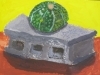 「子供絵画教室　「ブロックとかぼちゃ」　児童科無料体験実施中」