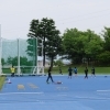 各走路の長さ：最長直走路　145m、曲走路(AB+CD)　240m、バック走路　80m