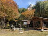 カラコロの足湯「【信州　戸倉上山田温泉】有田屋旅館の周りも紅葉して来ました🍁」