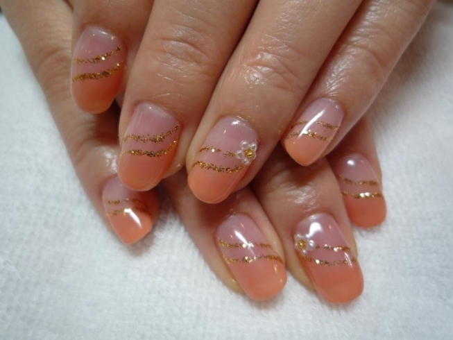 ジェルネイル 春バージョン Nail Salon Mieux ネイルサロン