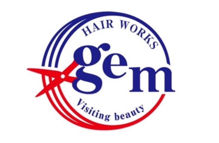 「訪問美容 HAIR WORKS gem（ヘアーワークス ジェム）」ご自宅、施設、病院へ女性美容師がご訪問致します！