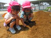 幼虫がいるよ！「お弁当ありがとうございました♡」