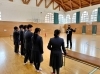 2年生。昨年実施しているためか、なんか余裕が感じられました。今年はまったく違う内容を用意しています「2026年2月24日【ドローン授業】水戸英宏中学校」