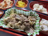 焼き肉炒め＆肉焼売「１０月１７日のお弁当✨」