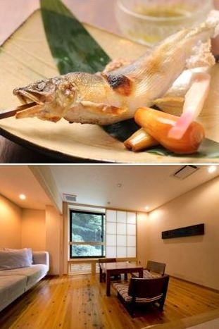 旬の素材を使い、
「身体に良い食事」をお出ししています。「ONSEN RYOKAN 山喜」