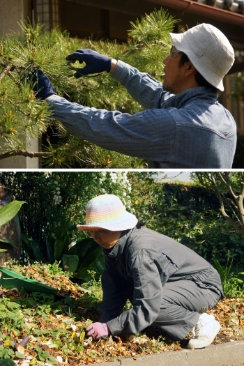 心を込めて丁寧に作業いたします「庭の小森」