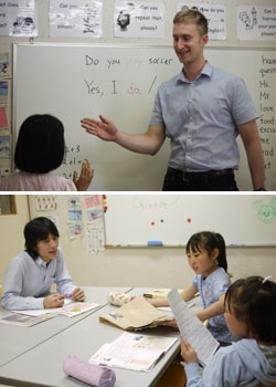 「日米文化学院 勝田台校 英会話教室」早期英語教育地域トップクラス校。実践英会話。英検合格者多数。
