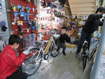 あらゆるトラブルの修理・調整もおまかせください！「寺家サイクル広大前店」