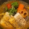 野菜じゃこ天スープカレー