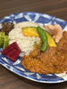イートインでのカレーです。「カレー始めました🍛」