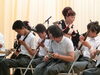 「スクールコンサートの模様がホームページに紹介されました♪」