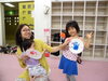 「てがたぺったん、楽しかったよ！！おしゃべりひろば（つどいの広場）」