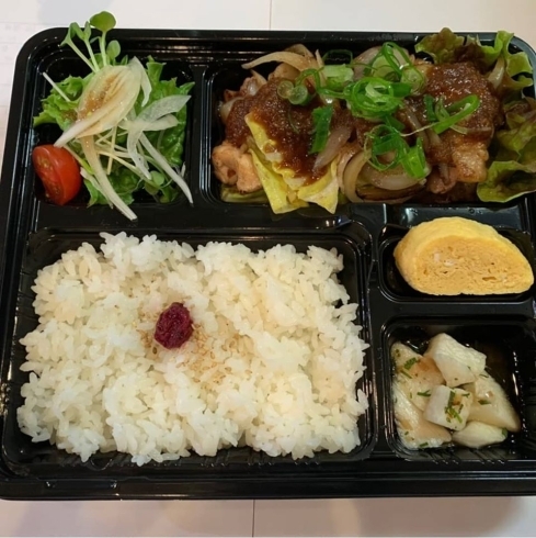 鶏スタミナ弁当「テイクアウト・配達のご依頼ありがとうございます！」