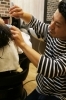 フェイシャル全体のシェービングをしております。「BARBER SHOP DEPS」