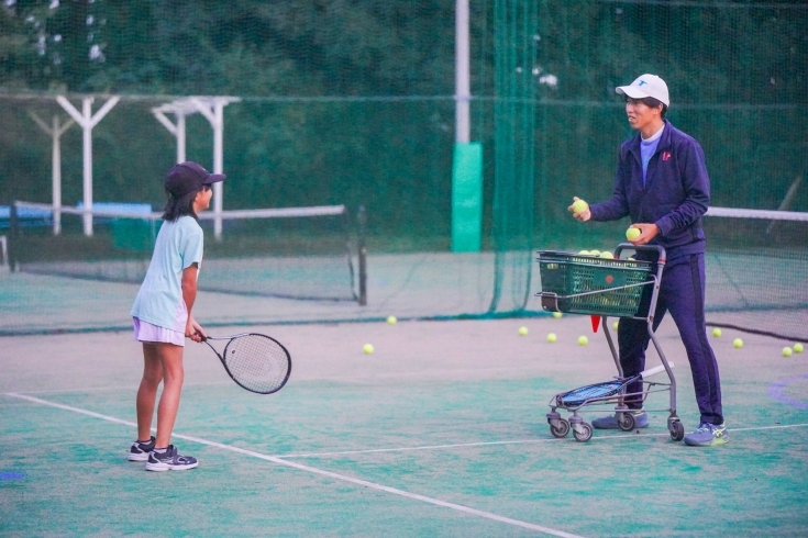 「子ども向けテニススクール開講中！　八千代台と花見川の間にあるT&Kテニススクール」
