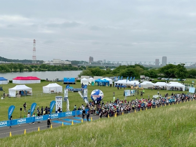 早朝6時30分から続々スタート☆100km挑戦がんばって!第11回柴又100K~東京⇔埼玉⇔茨城の道~ウルトラマラソン!2023年5月21日(日)開催
