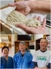 打ち立て新鮮そばで皆さんをお迎えしています。
親子で二人三脚！「山都そば処 萬長」
