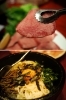 上　牛たん（塩）
下　石焼ビビンバ「あぶり家 喜楽苑」