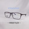 EYEsCLOUDWIDEFLEXフレーム「EYES CLOUDのWIDE FLEXで、軽やか大きめサイズを快適に」