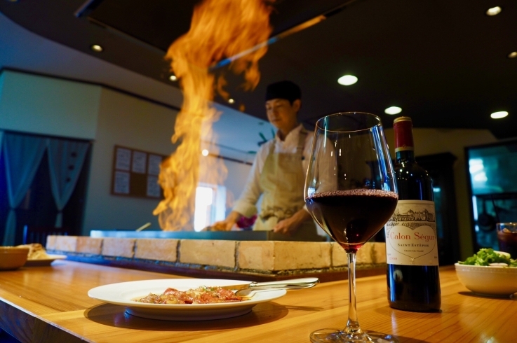 「Teppanyaki あいづ家」本格の「鉄板焼き料理」を五感で楽しんで下さい！