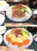 自家製ハンバーグステーキランチ　
鶏胸肉のピカタランチ「ステーキハウス萩」