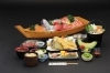 屋形船の料理プランは3種類。予算に合わせてご利用ください。「あみ武」