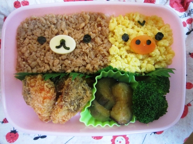 「一学期最後の幼稚園弁当！！」