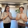 少人数制・換気の良い落ち着いた空間でヨガレッスン！ ALL植物性で作るお菓子等も提供する「喫茶BAR」スペースも夏頃オープン予定！ 「HITOTOKI yoga & kitchen(ヒトトキ ヨガ＆キッチン)」さん♪