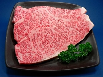 これはステーキ用の肉です。「ささ忠」