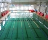 30℃の温水プール。25mの明るく広々全7コース。「水沢スポーツクラブ」