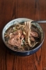 新発田産にいがた黒毛和牛蕎麦　1760円「えびす -ebisu-」