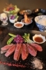 新発田産にいがた黒毛和牛ステーキ定食　4200円「えびす -ebisu-」