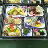 仕上料理（ばらずし入り）「【5月19日】大切な日の仕出し料理。選べるご飯（ばらずし・白蒸し）と、鳥居から望む美しい水門湾 ⛩️🍱」