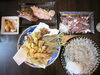 「釣ってきた魚で夕食！！」