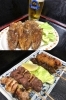 ふうらい揚げ　495円
串焼盛り合わせ（6本入）　770円「ふうらい」